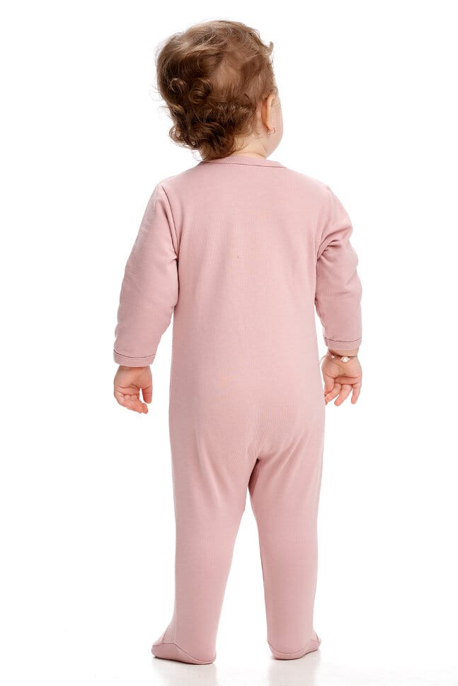 Комбинезон для девочки, розовый, Осенний лес