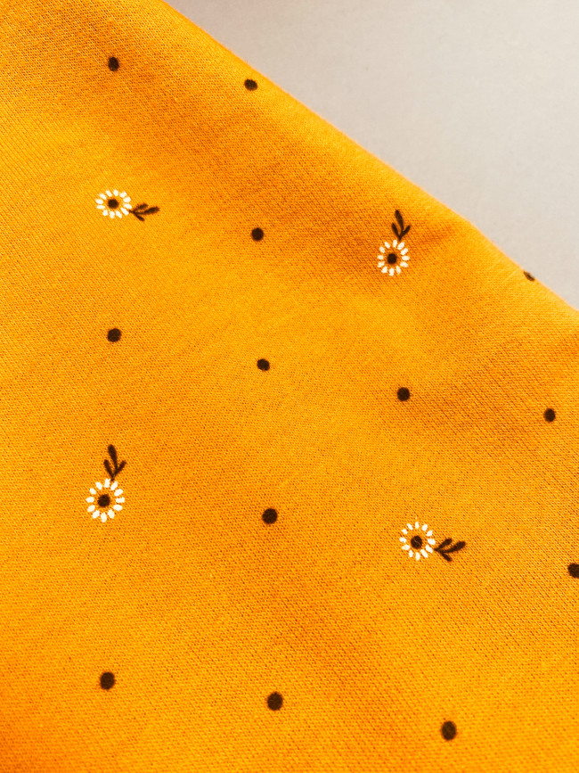 Платье детское с длинным рукавом, морошка, Северные ягоды Платье детское с длинным рукавом, морошка, Северные ягоды