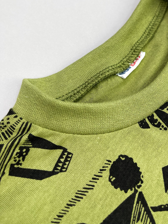 Комплект детской одежды Строители, зеленый