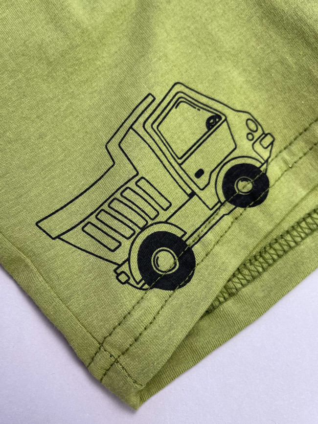 Комплект детской одежды Строители, зеленый