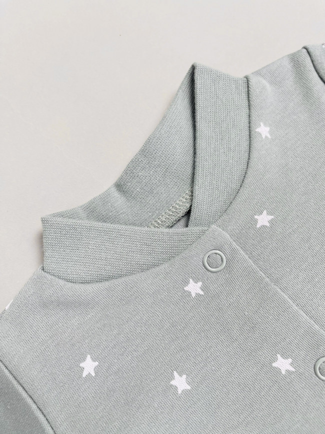 Набор кофточек для малышей, Звездочки, серый