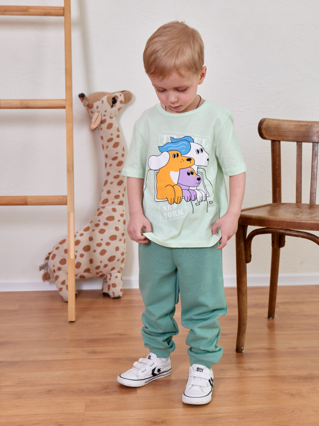 Футболка мятная, Travel