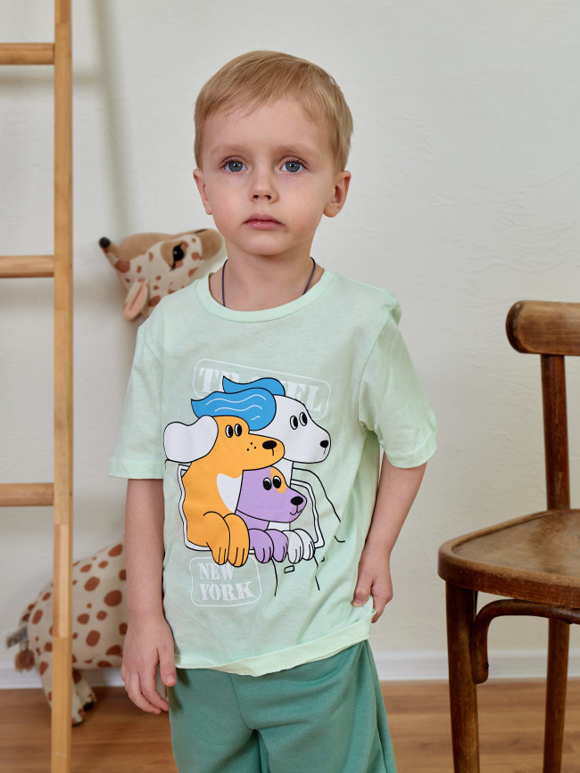 Футболка мятная, Travel