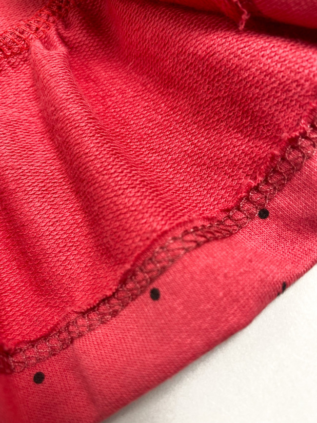 Платье детское с длинным рукавом, брусника, Северные ягоды Платье детское с длинным рукавом, брусника, Северные ягоды