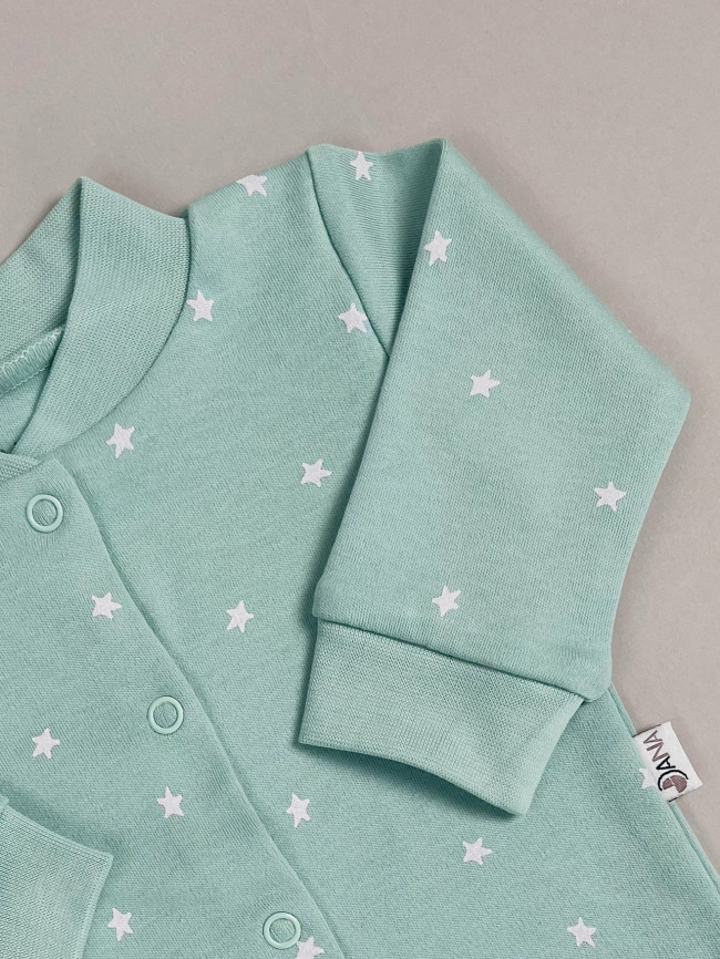 Набор кофточек для малышей, Звездочки, зеленый