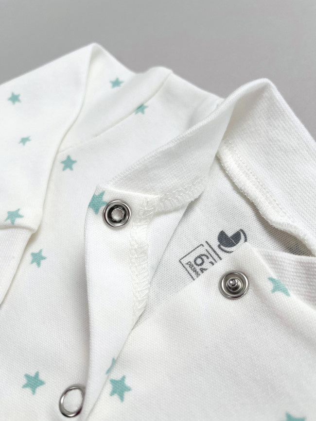 Набор кофточек для малышей, Звездочки, зеленый