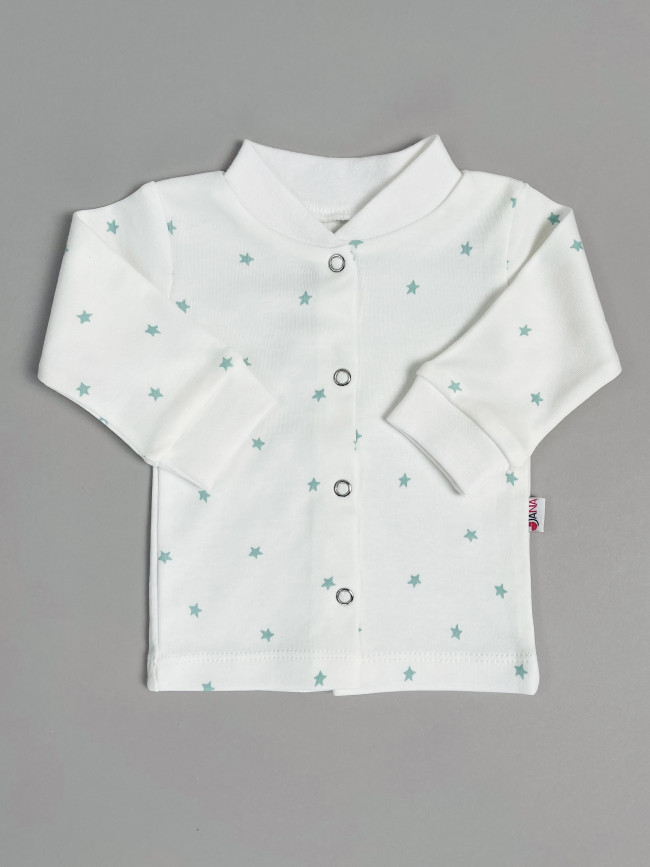 Набор кофточек для малышей, Звездочки, зеленый