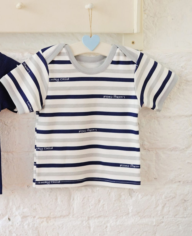 Футболка в полосочку, коллекция Котики