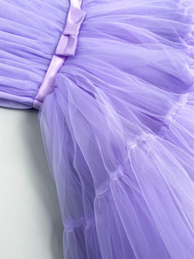 Нарядное детское сиреневое платье, Лилия Нарядное детское сиреневое платье, Лилия