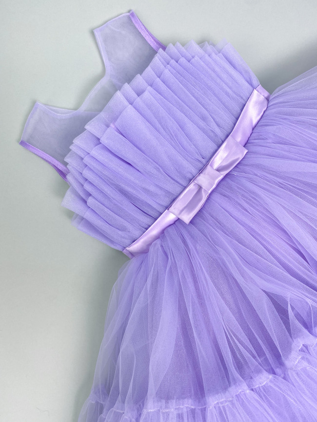 Нарядное детское сиреневое платье, Лилия Нарядное детское сиреневое платье, Лилия