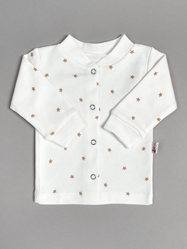 Набор кофточек для малышей, Звездочки, какао