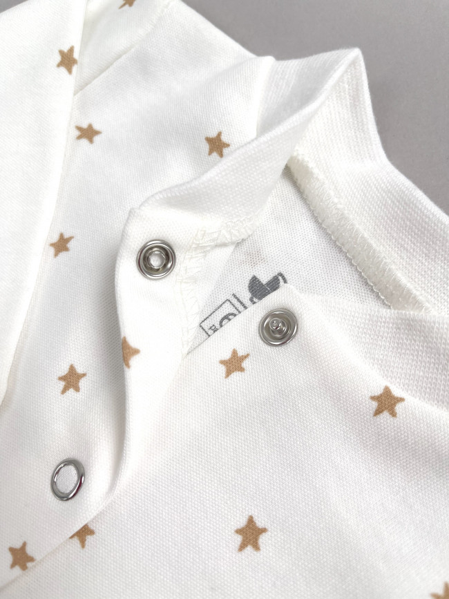 Набор кофточек для малышей, Звездочки, какао