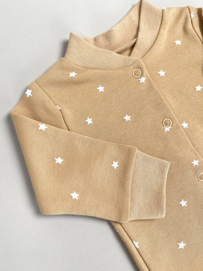 Набор кофточек для малышей, Звездочки, какао