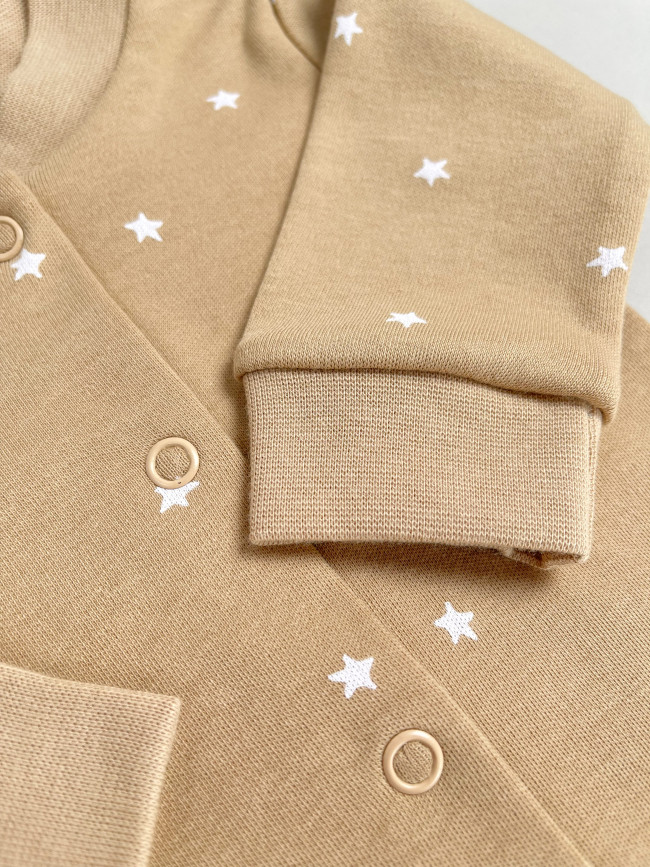 Набор кофточек для малышей, Звездочки, какао