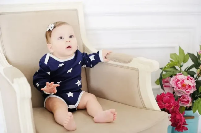 Боди с длинным рукавом, Звездочки, коллекция Котики Боди с длинным рукавом, Звездочки, коллекция Котики