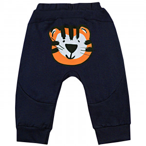 Штаны утепленные, темно-синие, Тигруля