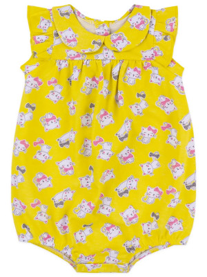 Боди детское с коротким рукавом, Кошачье лето