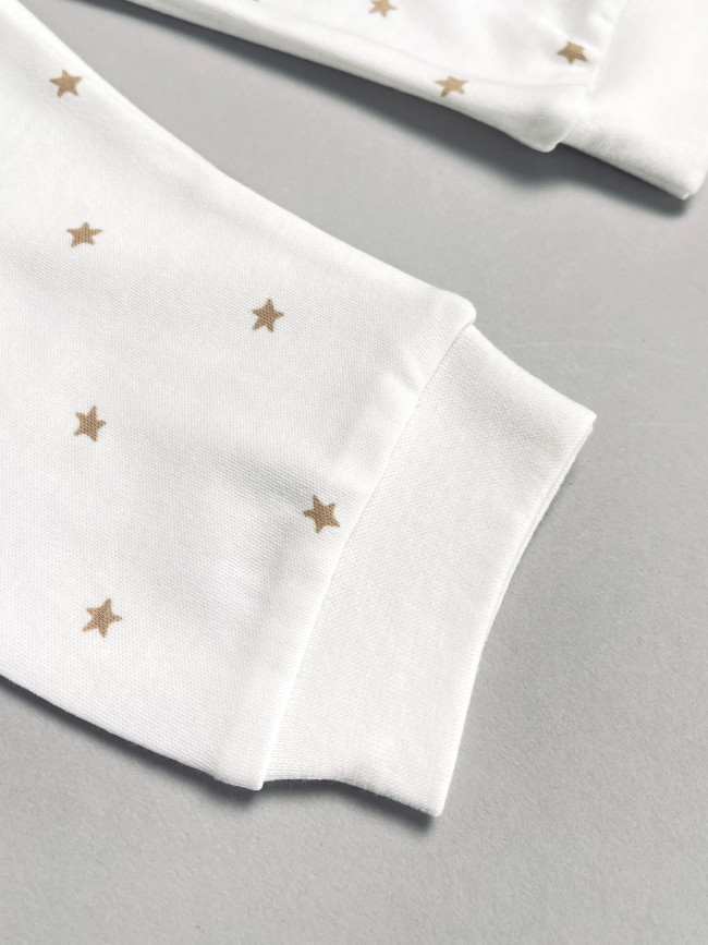 Набор детских штанишек  Звездочки, какао