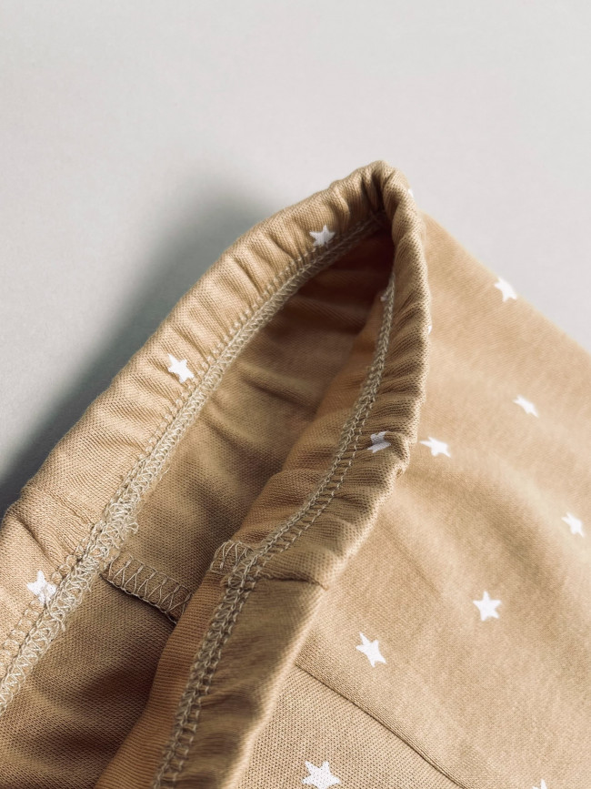 Набор детских штанишек  Звездочки, какао