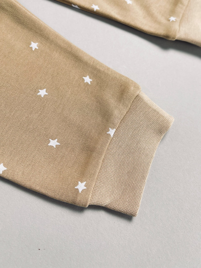 Набор детских штанишек  Звездочки, какао