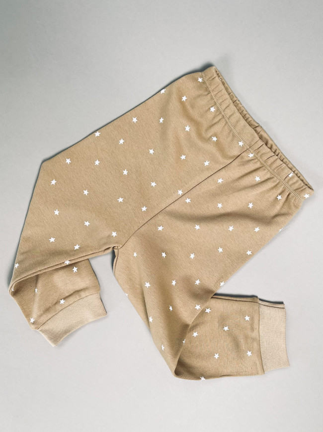 Набор детских штанишек  Звездочки, какао