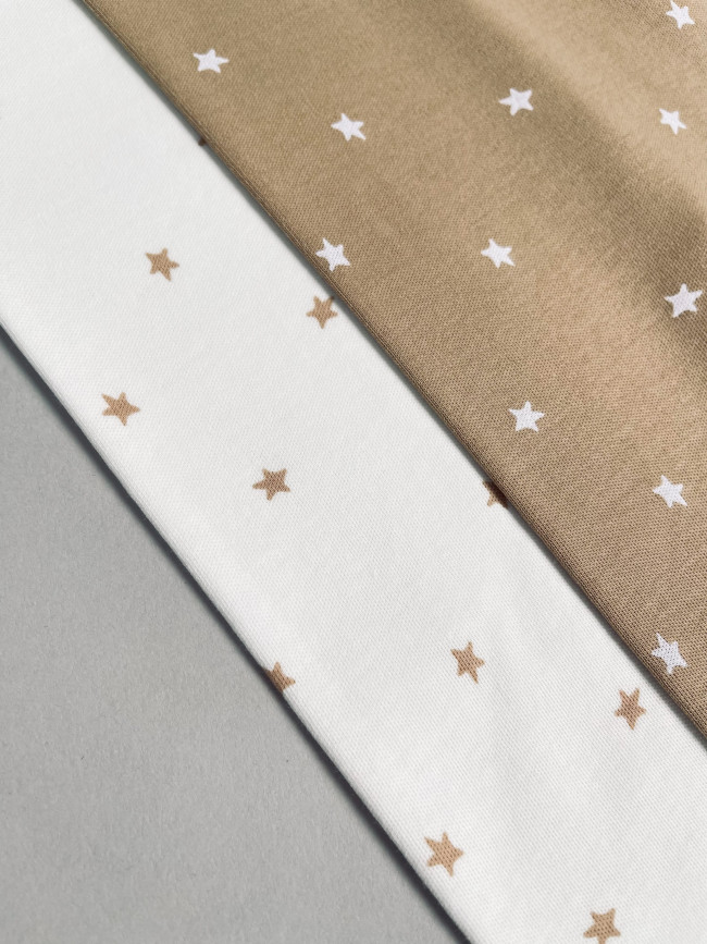 Набор детских штанишек  Звездочки, какао