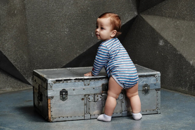 Боди детский, принтованный, Больше пространства