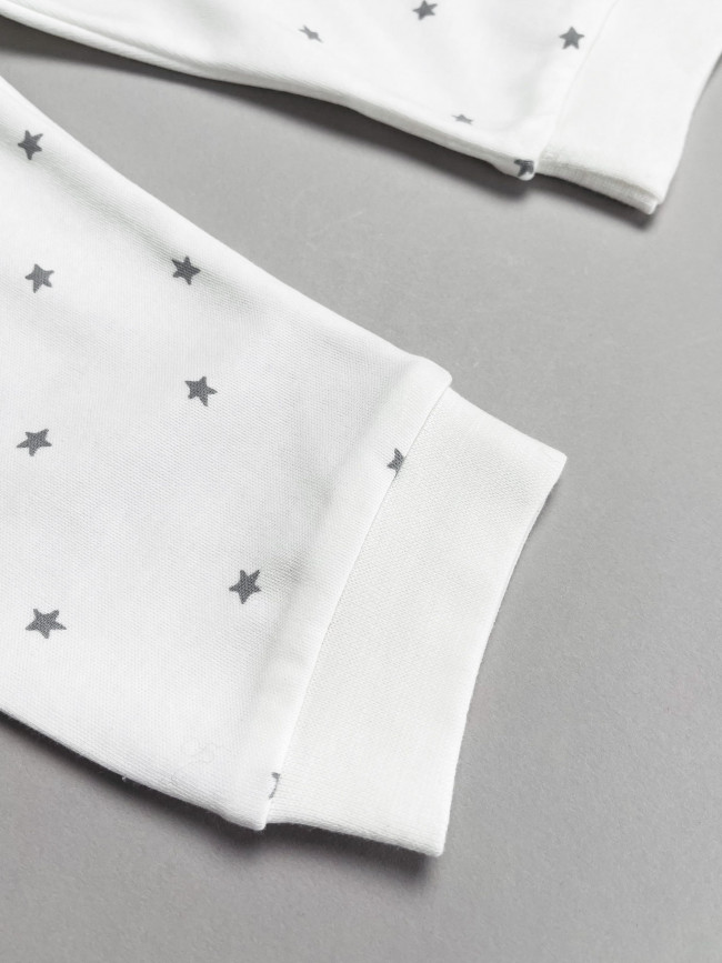 Набор детских штанишек  Звездочки, серый