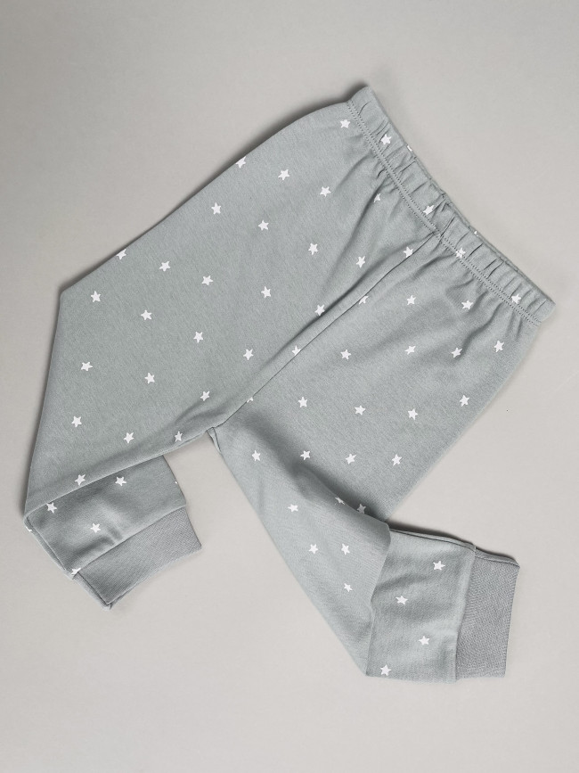 Набор детских штанишек  Звездочки, серый