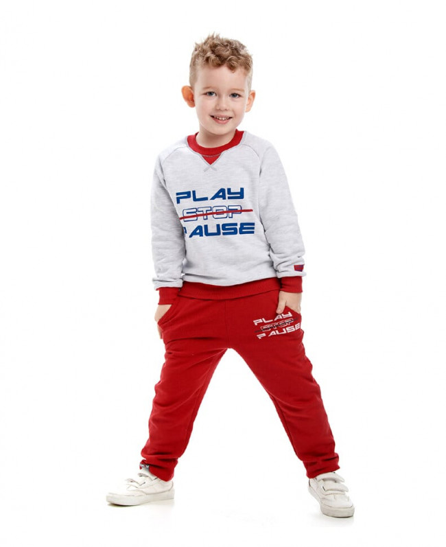 Брюки детские, красные, Больше пространства