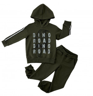 Костюм спортивный Динозавр хаки