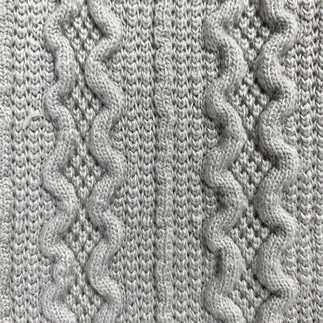 Комбинезон утепленный, серый, Плетённые ромбы Комбинезон утепленный, серый, Плетённые ромбы