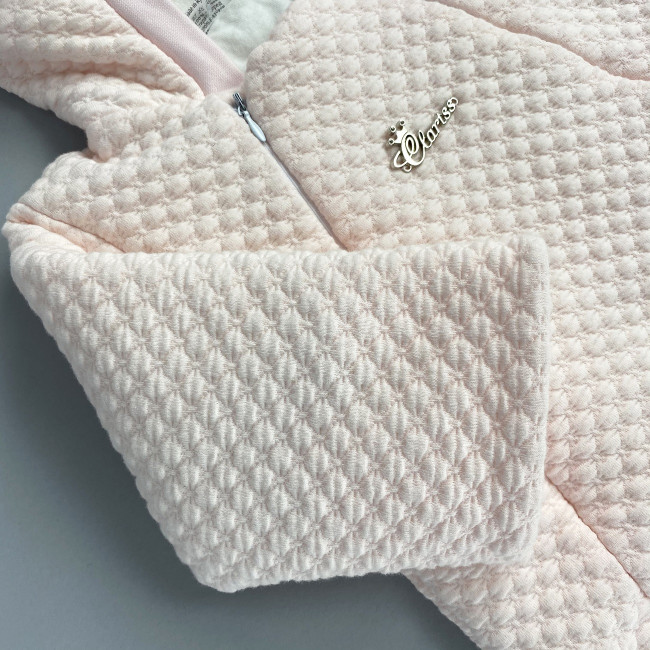 Комбинезон утепленный с ушками, розовый, Зефирка Комбинезон утепленный с ушками, розовый, Зефирка