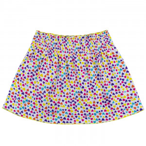 Юбка детская, Сердечки