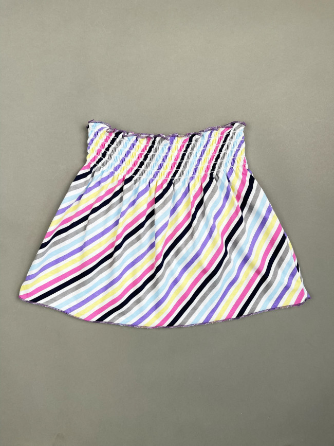 Юбка детская, фиолетовая Полоска Юбка детская, фиолетовая Полоска