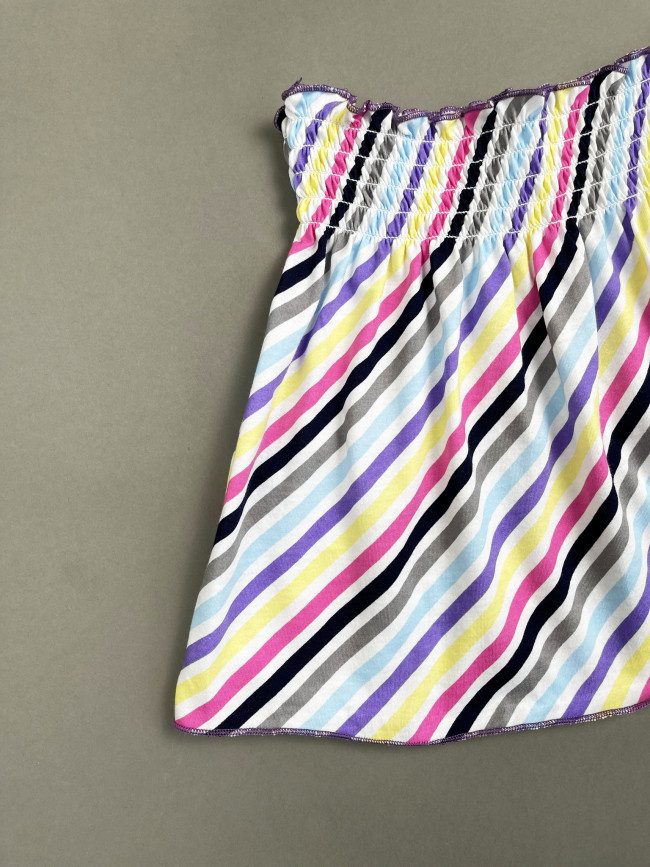 Юбка детская, фиолетовая Полоска Юбка детская, фиолетовая Полоска