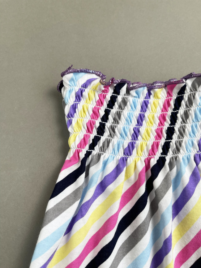 Юбка детская, фиолетовая Полоска Юбка детская, фиолетовая Полоска