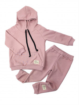 Костюм спортивный пудровый