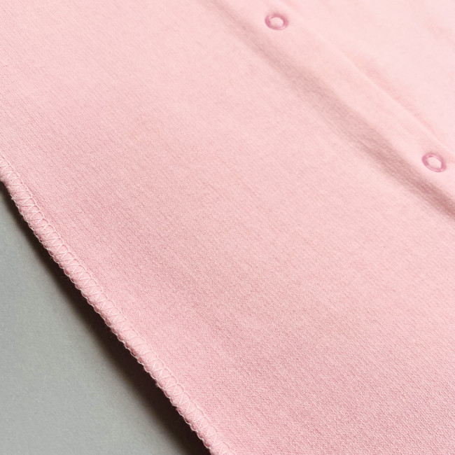 Комбинезон детский с начесом, розовый, Базовая коллекция