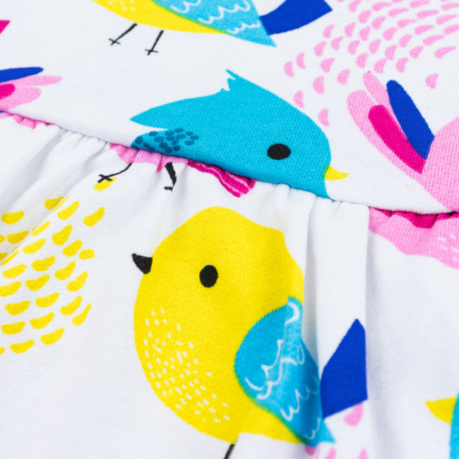 Утепленное боди-платье с длинным рукавом, Калибри Утепленное боди-платье с длинным рукавом, Калибри