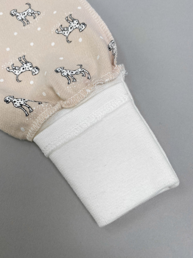 Штанишки детские фланелевые, какао, Далматинцы Штанишки детские фланелевые, какао, Далматинцы