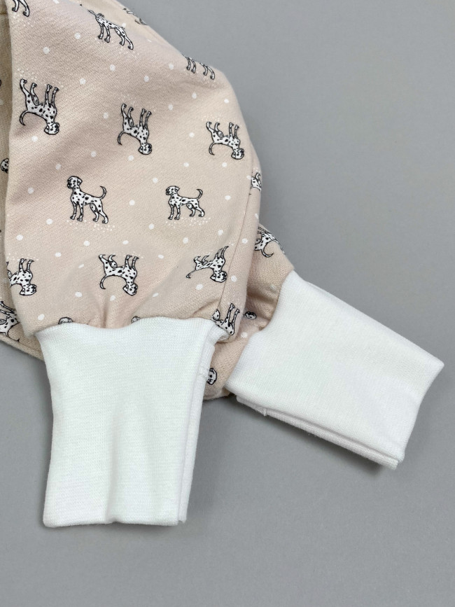 Штанишки детские фланелевые, какао, Далматинцы Штанишки детские фланелевые, какао, Далматинцы