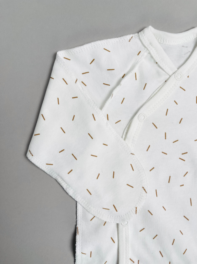 Набор детских комбинезонов на кнопках, Лимпопо, Сладкие черепашки с ручками