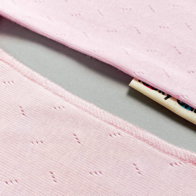 Штанишки детские, розовые, Ажур