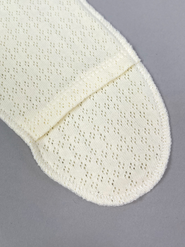 Детский комбинезон с длинным рукавом, Пушинка, айвори