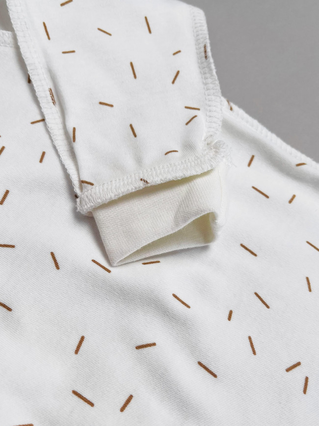 Набор детских комбинезонов на кнопках, Лимпопо, Сладкие черепашки без ручек