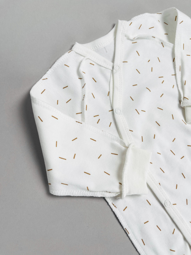 Набор детских комбинезонов на кнопках, Лимпопо, Сладкие черепашки без ручек