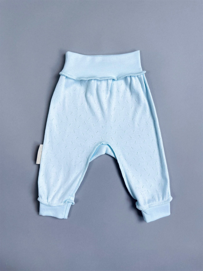 Штанишки детские, голубые, Ажур Штанишки детские, голубые, Ажур