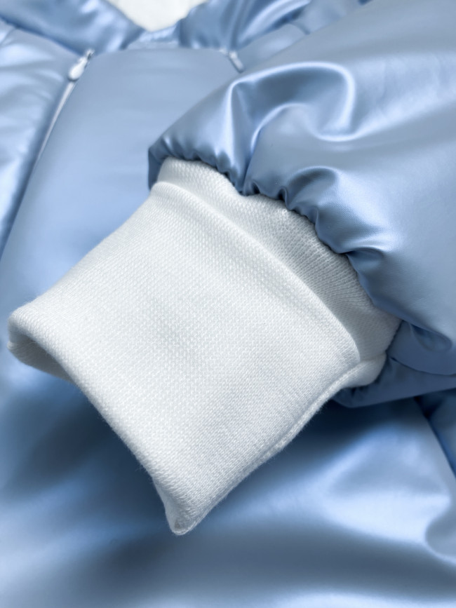 Комбинезон утепленный, голубой, Монклер