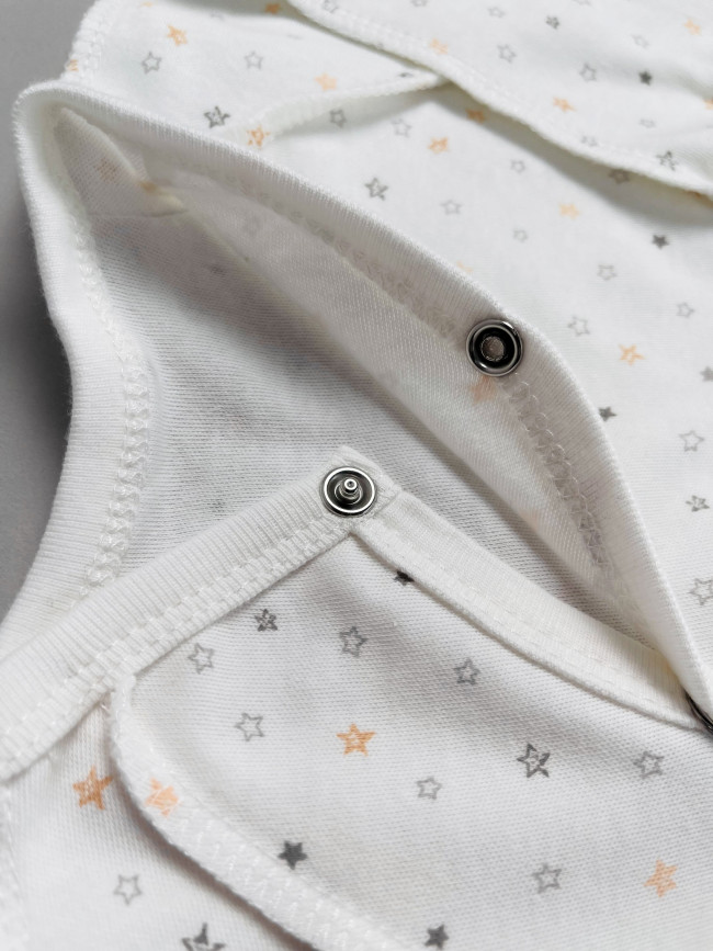 Набор детских комбинезонов на кнопках, Лимпопо, Милый слоник без ручек